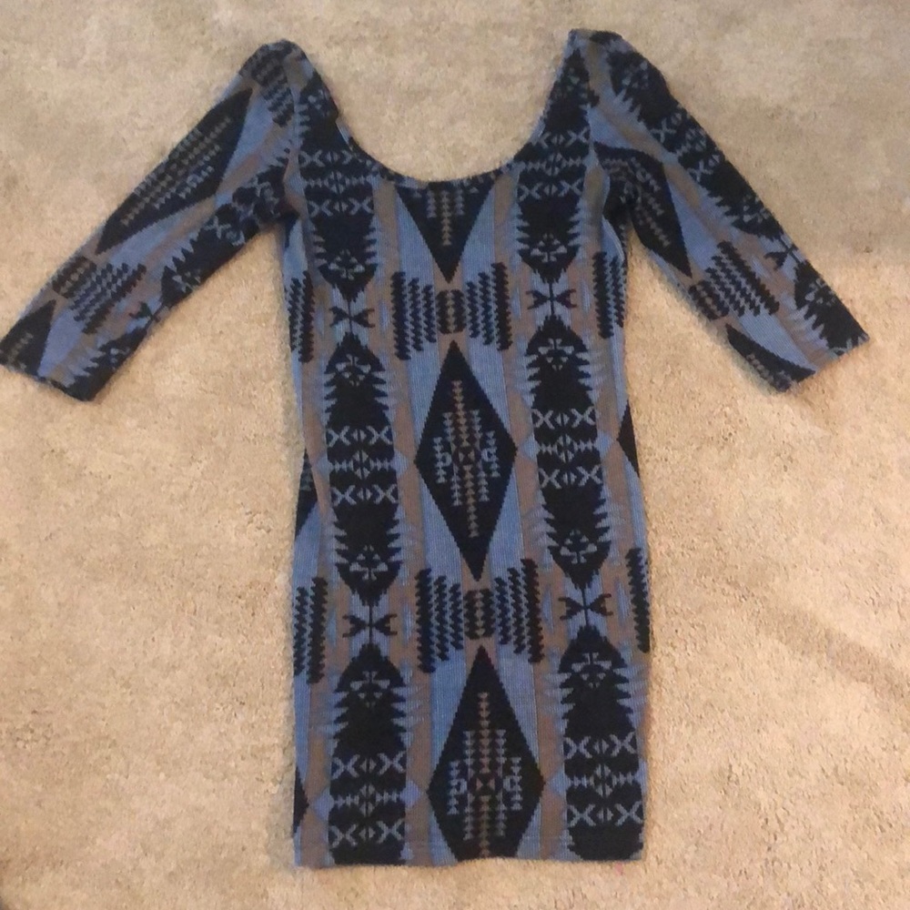 Tribal pattern dress
